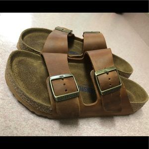 Birkenstock Arizona Oiled Leather Cognac